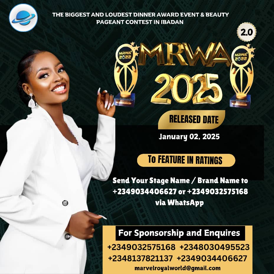 marvelroyalworld dinner award and beauty pageant contest nomination portal is open 2