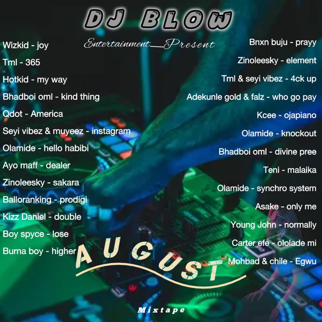 DJ Blow August Mixtape 2024